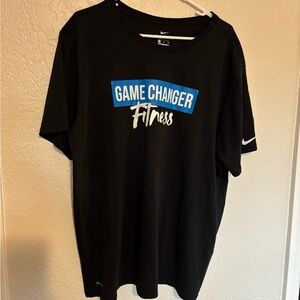 Nike Black and Blue Game Changer Tee